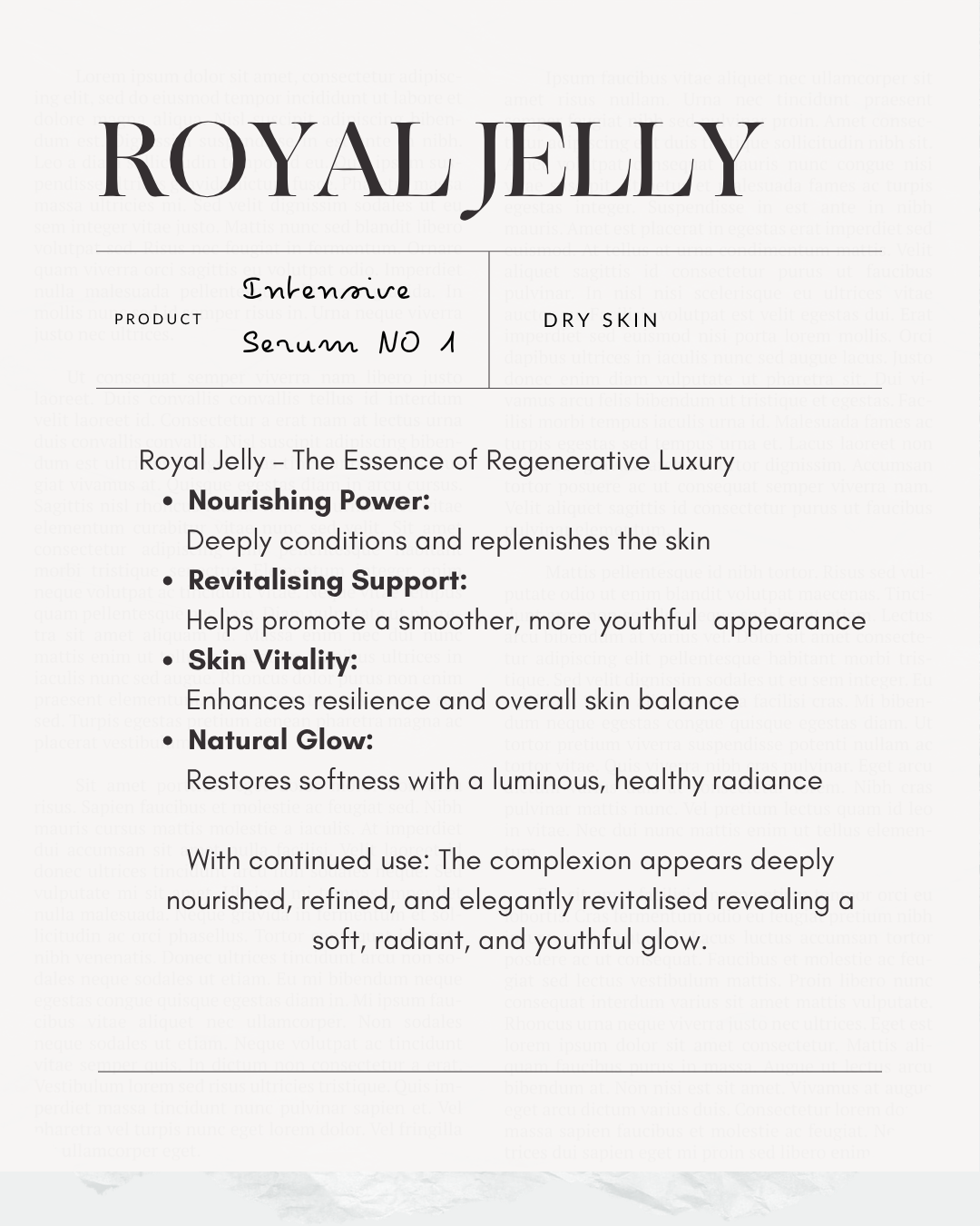 Intensive Renewal Serum No. 1