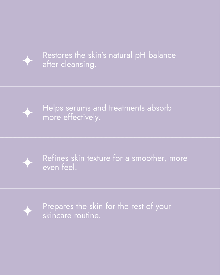 Lotion Équilibrante N° 1 - L'étape qui maximise l'efficacité de tous les produits appliqués par la suite.